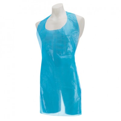 Aprons - Flat Pack - Disposable - Blue